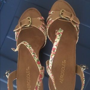 NEW colorful wedges. Brand: Aerosoles. Size 9 1/2.